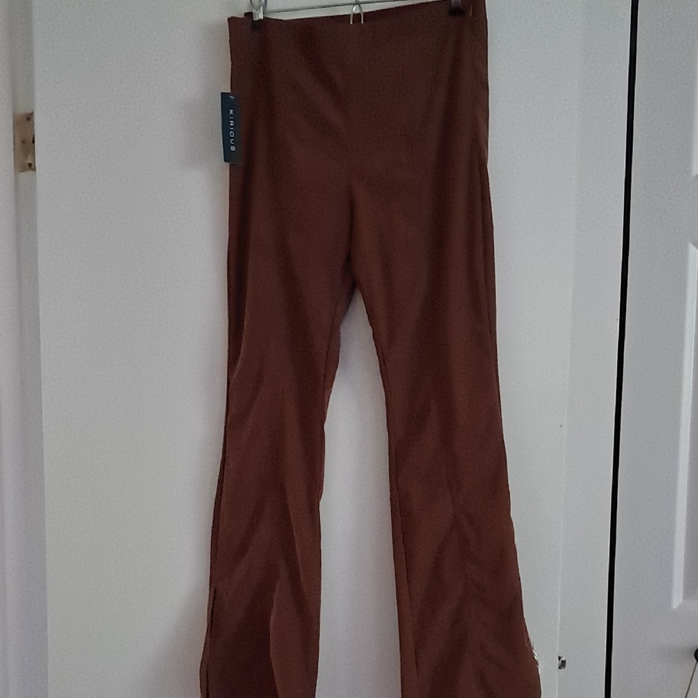 Stylish Brown Flared Pants